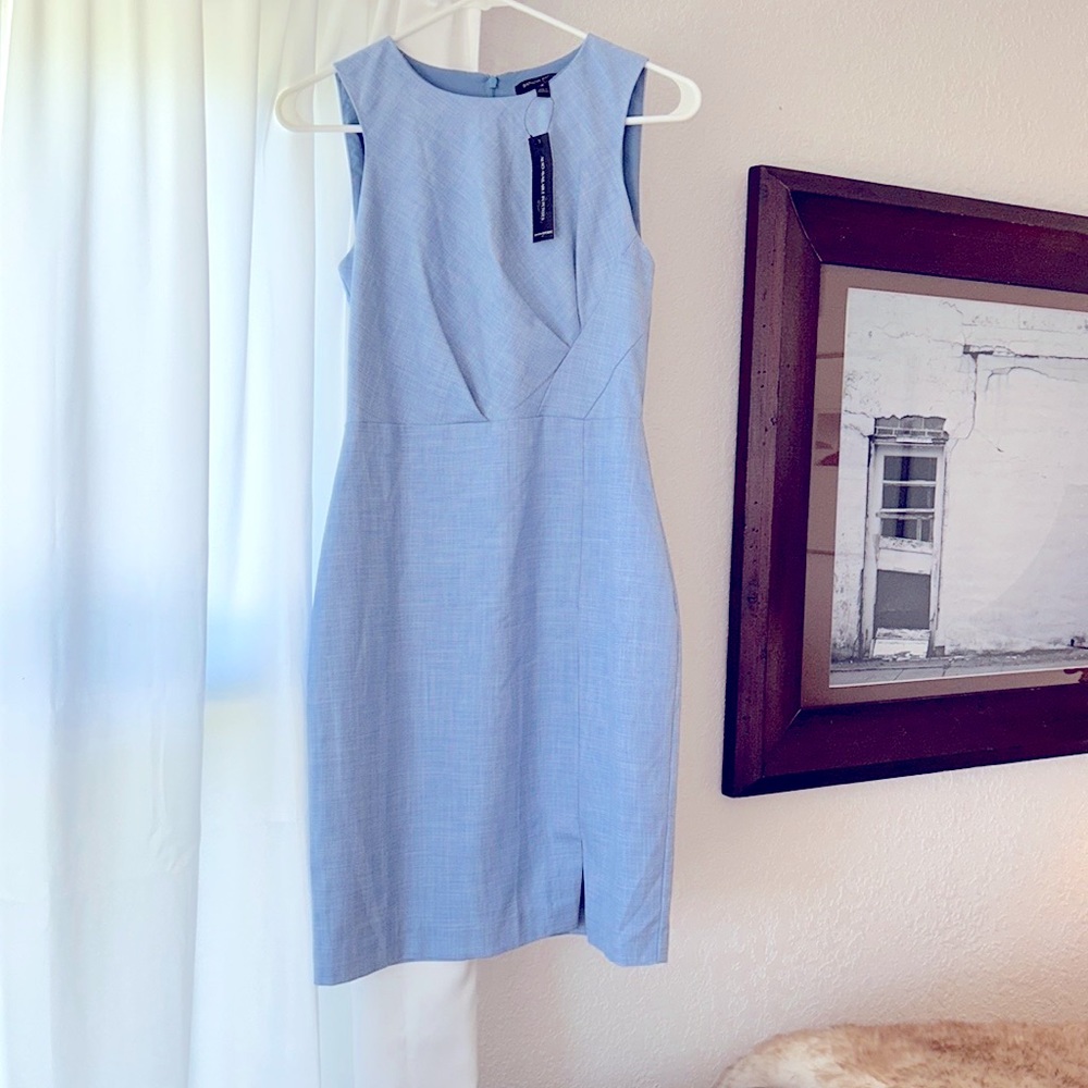 BANANA REPUBLIC Blue Sleeveless Women's Summer Dress